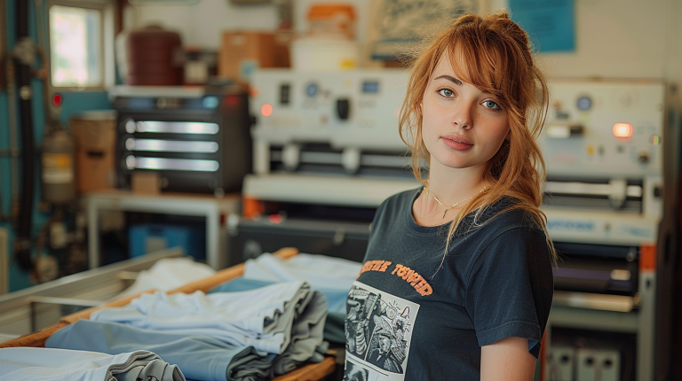 nadruk na koszulkach