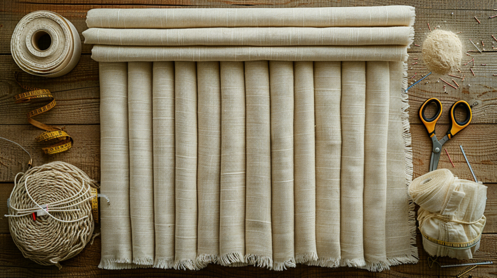 materiały na ubrania